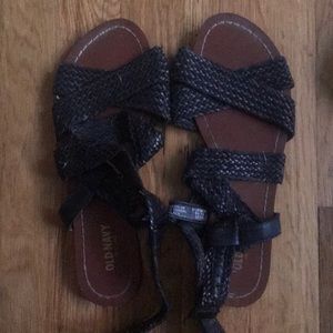 Black old navy sandals